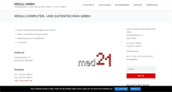 Desktop Screenshot of med21.org